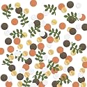 Letjolt Baby Shower Confetti Greenery Golden Scatter 210 Pcs