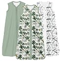 Baby Sleep Sack 0.5 TOG, Lightweight Breathable Wearable Blanket with Zipper, 0-3-6-12-24M-4T, 3-Pack