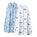 Baby Sleep Sack 6-12 Months 0.5 TOG, 2pk Baby Wearable Blankets