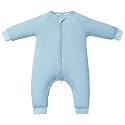 Baby Sleep Sacks with Feet, 1.0 TOG Long Sleeve Wearable Blanket for 0–6M Infants &amp; 2T–4T Toddlers, Soft and Cozy