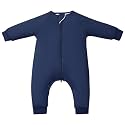 Baby Sleep Sacks with Feet, 1.0 TOG Long Sleeve Wearable Blanket for 0–6M Infants &amp; 2T–4T Toddlers, Soft and Cozy