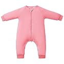 Baby Sleep Sacks with Feet, 1.0 TOG Long Sleeve Wearable Blanket for 0–6M Infants &amp; 2T–4T Toddlers, Soft and Cozy