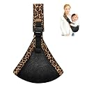 Baby Sling Carrier,Toddler Carrier,2026 New Baby Sling,Breathable and Adjustable Sling,Non-Slip Hip Seat Carrying 10-30lbs(Mesh,Leopard Print)