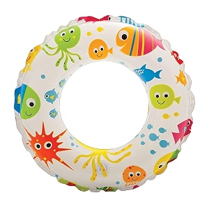 baby swimming pool float cute car design kids toddler inflatable summer beach floatie boat swim tube ring with safety seat floating mattress raft for for kids years old armband-6-10 years