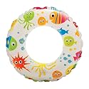 Baby Swimming Pool Float, Cute Car Design Kids Toddler Inflatable Summer Beach Floatie Boat Swim Tube Ring with Safety Seat Floating Mattress Raft for for Kids Years Old (ARMBAND-6-10 Years)