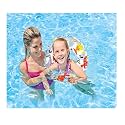 Baby Swimming Pool Float, Cute Car Design Kids Toddler Inflatable Summer Beach Floatie Boat Swim Tube Ring with Safety Seat Floating Mattress Raft for for Kids Years Old (20 INCH Tube)