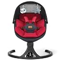 Baby Swing for Newborn Remote/Touch 5-Speed Bluetooth 12 Melodies Red