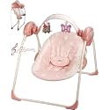 Baby Swings for Infants, Tiny Marvels Portable Swing with Music,0-9M, 20lbs