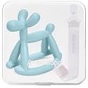 Baby Teether Toy, Food Grade Silicone Teething Toy for Babies