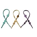 Baby Tether Straps (3-Pack) – Silicone No-Throw Straps for Toys, Cups & Utensils – BPA-Free, Dishwasher Safe – Works with Suction Base or High Chair – Toddler Feeding Accessory