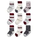 Baby Toddler Essentials Non-Slip Crew Socks for Unisex Boys Girls