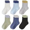 Baby Toddler Essentials Non-Slip Crew Socks for Unisex Boys Girls