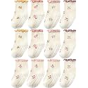 Baby Toddler Girls Socks Grip Ruffle Non Slip Kids Cotton 12 Pack Socks
