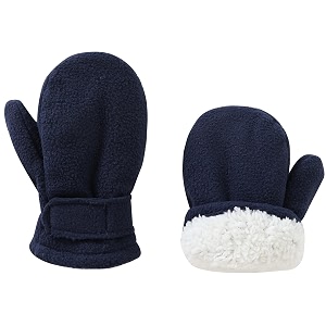 baby toddler mittens boys girls winter outdoor gloves kids easy-on fleece warm mitterns