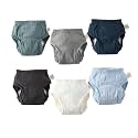 Baby Training Underpants,Soft Cotton Absorbent Potty Training Underwear For Baby Boys And Girls 6 Pack