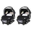 Baby Trend Ally Newborn Infant Car Seat Carrier with Harness, Khaki, 2-Pack