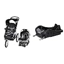 Baby Trend Expedition Jogger Travel System, Millennium White + 2nd Secure 35 Infant Car Seat Base