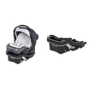 Baby Trend Secure-Lift 35 Infant Car Seat and EZ-LiftTM 35 Plus Infant Car Seat Base Bundle, Dash Grey and Black