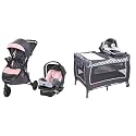 Baby Trend Tango 3 All-Terrain Stroller Travel System with EZ-Lift 35 Plus Infant Car Seat and Lil' Snooze Deluxe II Nursery Center