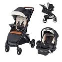 Baby Trend Tango PRO Travel System with Secure-Lift Infant Car Seat, Dash Tan