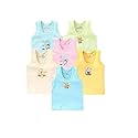 Baby Vest White Baniyan Cotton Inner wear Vest for Baby Boy &amp; Baby Girls Toddler Vest Pack of 6