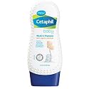 Cetaphil Baby Wash and Shampoo with Organic Calendula, 7.8 Ounce per Bottle (2 Bottles)