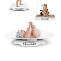 Baby Weight Scale,Multifunctional Weighing Scales for Cats with Scratcher, with Two Trays,up to 66 Lbs with Hold Function,Accurate Digital Scale for Infants,Toddlers,Pet,Cat Scale