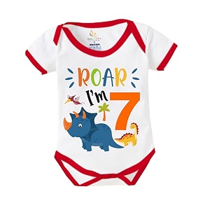 baby wish Monthly Birthday Milestone Romper for