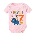 baby wish Monthly Birthday Milestone Romper for