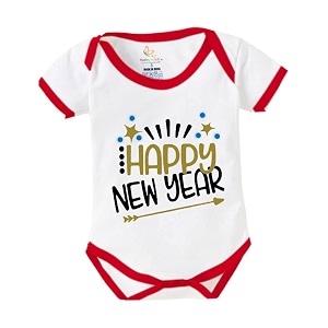 baby wish My First New Year Romper