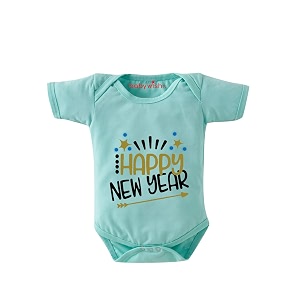 baby wish My First New Year Romper