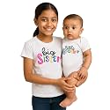 baby wish Raksha Bandhan Baby Unisex Bodysuits Newborn Romper &amp; Boys Regular Fit T-Shirt and Romper Combo Brother And Sister Colorful Rakhi Bond