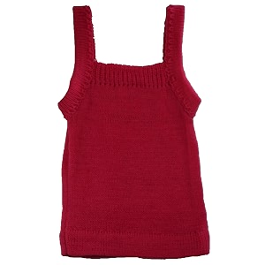 baby woolen knitted sleeveless vest  sweater  woollen  winter wear  born babybundi  innerwear  baniyan dark pink 0-12 months