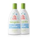 Babyganics Bubble Bath, Gently Cleanses, Fragrance Free, 20 Fl Oz (Pack of 2), Packaging May Vary