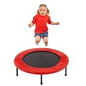 BABYGO 40inch Trampoline for Kids & Adult Fitness Trampoline for Indoor and Outdoor Exercise,Training, Workout, Jumping & Bouncing Fun