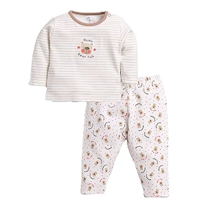 babygo baby full sleeve clothes set for baby girl baby cotton dresst-shirts pant set for baby girls