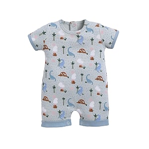 BABYGO Baby Half Sleeve Rompers 100 Cotton