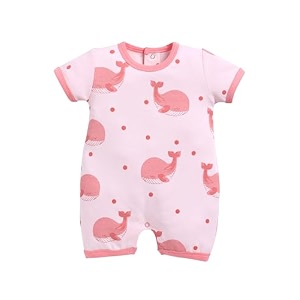 BABYGO Baby Half Sleeve Rompers 100 Cotton