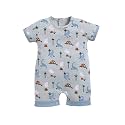 BABYGO Baby Half Sleeve Rompers 100 Cotton