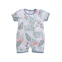 BABYGO Baby Half Sleeve Rompers 100 Cotton