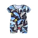 BABYGO Baby Half Sleeve Rompers 100 Cotton