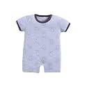 BABYGO Baby Half Sleeve Rompers 100 Cotton