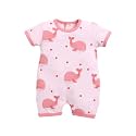 BABYGO Baby Half Sleeve Rompers 100 Cotton