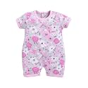 BABYGO Baby Half Sleeve Rompers 100 Cotton
