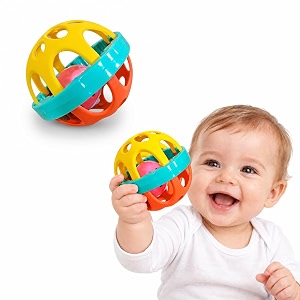 BabyGo Baby Rattle Ball Toy for 0