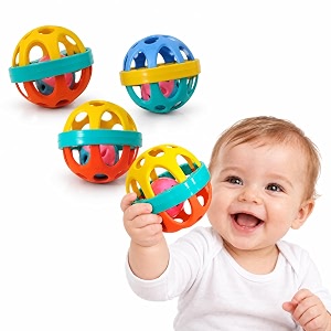 BabyGo Baby Rattle Ball Toy Set for
