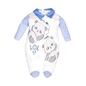BABY GO 0-3M/3-6M Full Sleeve 100% Soft Cotton Romper/jumpsuit/Sleepsuit/Nightsuit/Infant Wear/Clothes for New Born Baby Boys