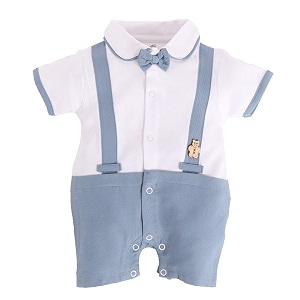 babygo 100 cotton full sleeve regular fit regular romper for baby boys