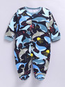 BabyGo Romper For Baby Boys & Baby Girls Casual Printed Pure Cotton