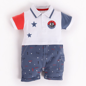 BabyGo Romper For Baby Boys Casual Printed
